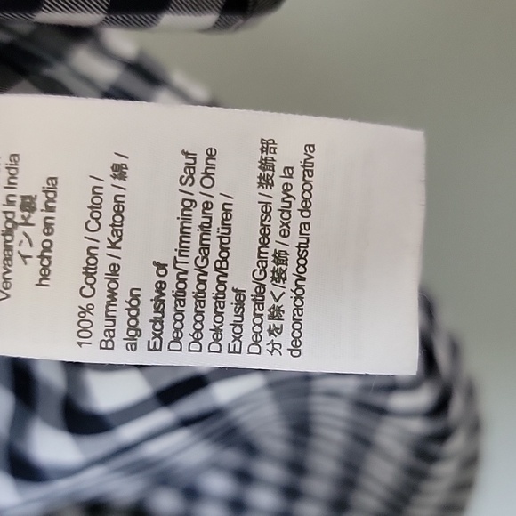 J.Crew NWT Pinup Rockabilly Preppy Retro square neck smocked gingham tank - Picture 6 of 8